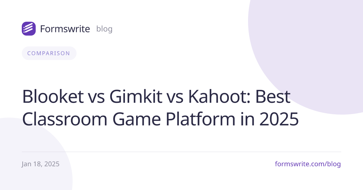Blooket vs Gimkit vs Kahoot: Best Classroom Game Platform in 2025